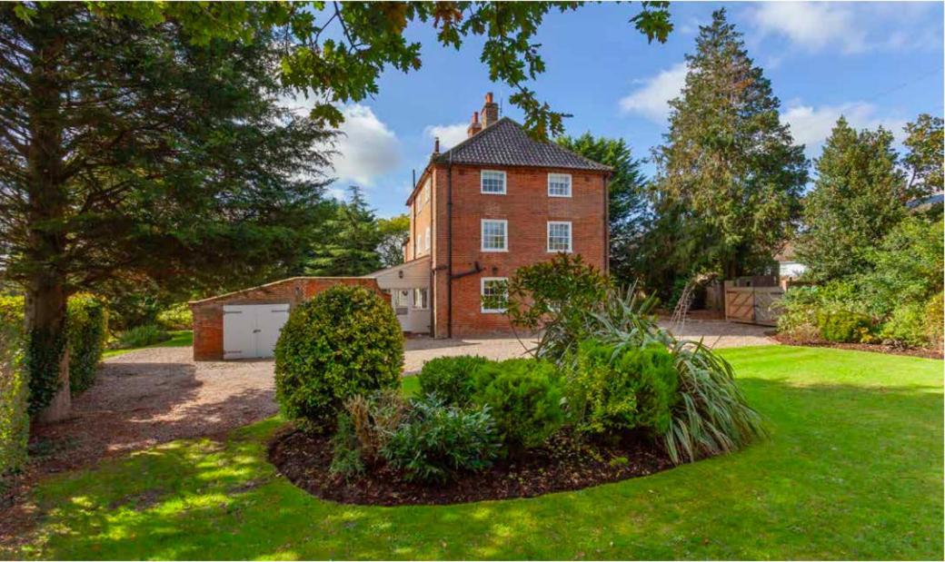 Large Three Storey Georgian House And Gardens Villa Wrentham Екстериор снимка